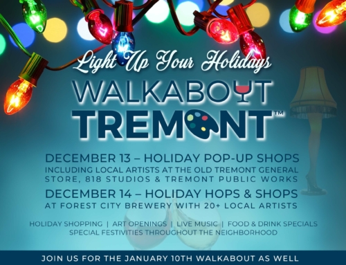 WALKABOUT TREMONT HOSTS NEIGHBORHOOD-WIDE POP-UP SHOPS TO LIGHT UP THE HOLIDAYS
