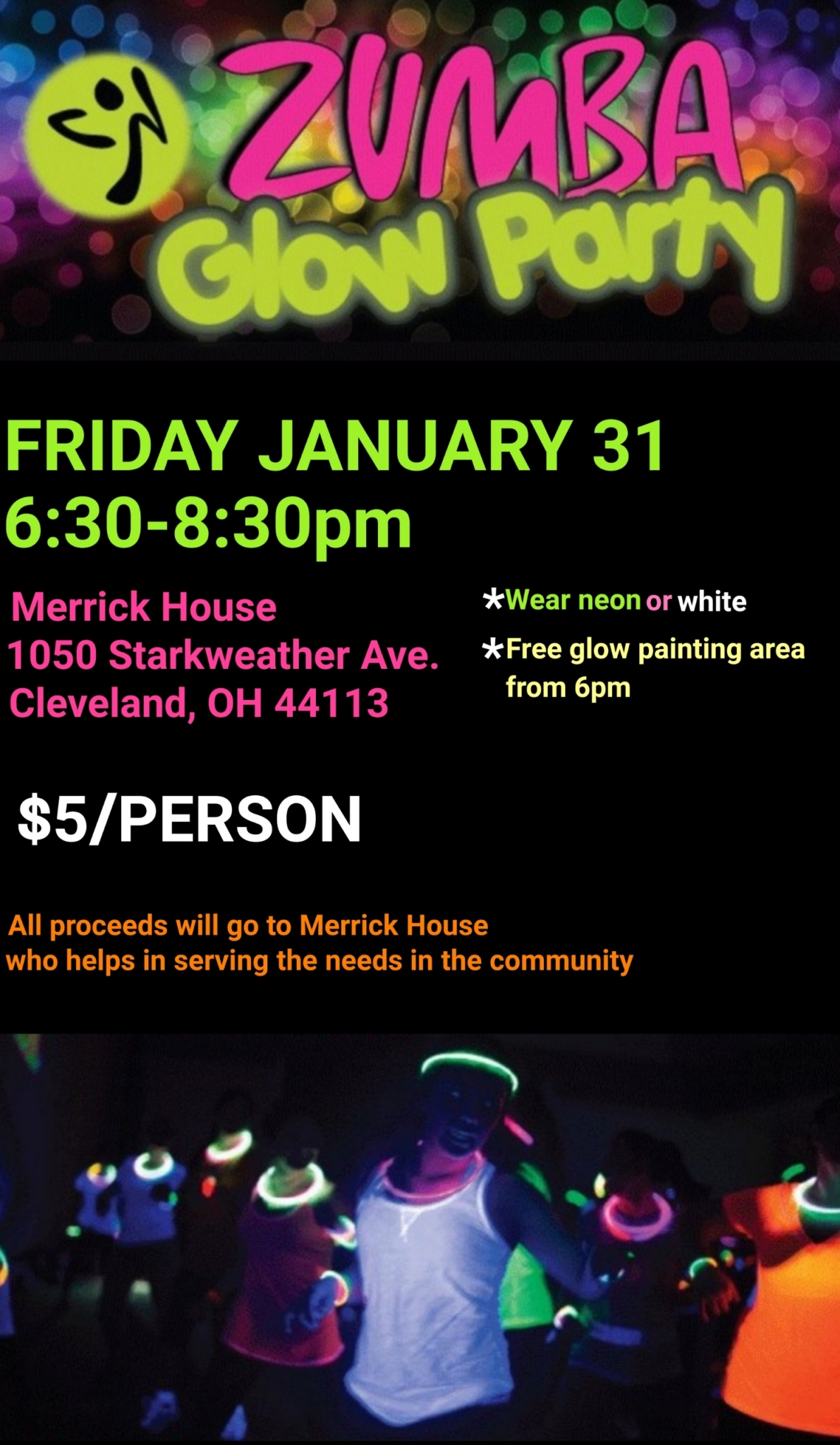 Zumba Glow Party - Tremont, Ohio